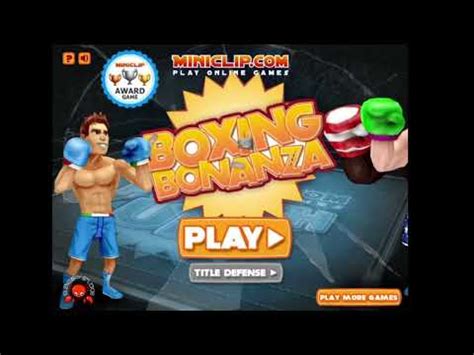 boxing bonanza unblocked.
